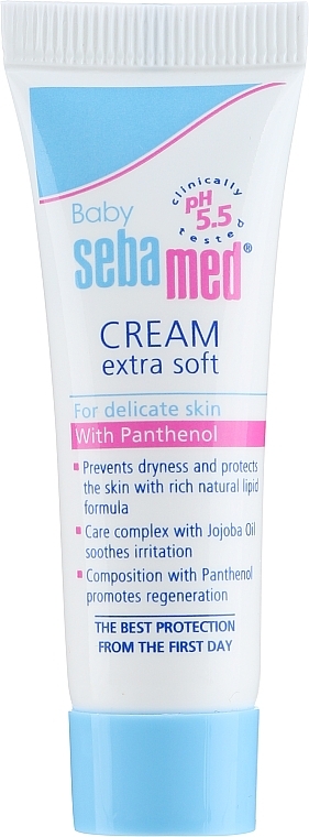 GIFT! Body Cream - Sebamed Baby Extra Soft Emollient Cream (mini size) — photo N4