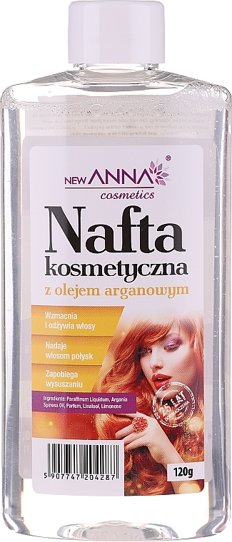 Hair Conditioner "Paraffin Oil & Argan Oil" - New Anna Cosmetics — photo N1