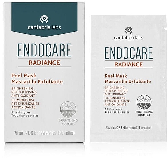 フェイスピーリング - Cantabria Labs Endocare Radiance Peel Mask — photo N2