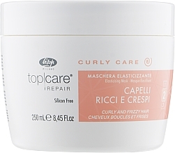 Fragrances, Perfumes, Cosmetics Smoothing Mask for Curly & Unruly Hair - Lisap Milano Curly Care Top Care Repair Elasticising Mask 