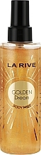 Fragrances, Perfumes, Cosmetics Shimmery Body Spray - La Rive Golden Dream Shimmer Mist