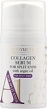 Fragrances, Perfumes, Cosmetics Collagen Serum for Split Ends - A1 Cosmetics For Split Ends Collagen Serum With Argan Oil