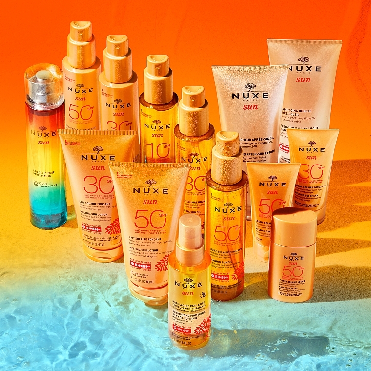 After Sun Shampoo-Gel 2in1 - Nuxe Sun Care After Sun Shampoo Nuxe Body And Hair Shower — photo N6