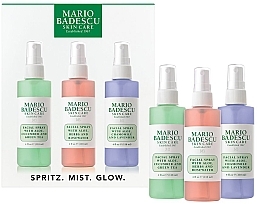 Fragrances, Perfumes, Cosmetics Set - Mario Badescu Combo Dry Regimen Kit (spray/3x118ml)