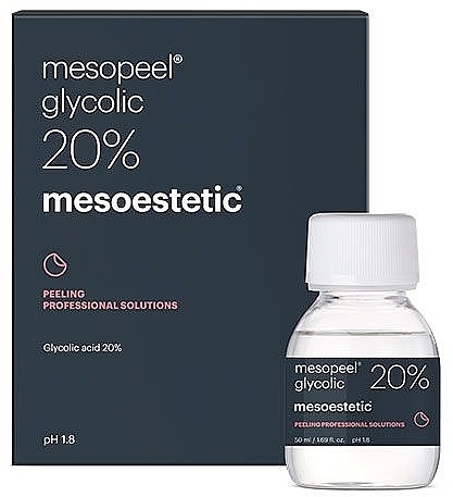 Glycolic Peeling 20% - Mesoestetic Mesopeel Glycolic 20% — photo N1