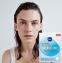 Moisturizing Facial Sheet Mask - Nivea Hydra Skin Effect — photo N10