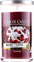 Fragrances, Perfumes, Cosmetics Scented Candle in Glass - Yankee Candle Berry Trifle