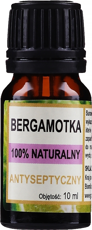 Natural Bergamot Oil - Biomika Bergamot Oil — photo N1