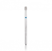 Fragrances, Perfumes, Cosmetics Diamond Nail Drill Bit, cylinder, blue, L-3.5 mm, 2.5 mm - Head The Beauty Tools