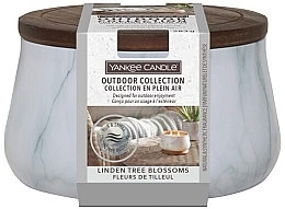 Scented Candle - Yankee Candle Outdoor Collection Linden Tree Blossoms — photo N3