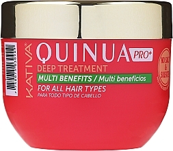 Fragrances, Perfumes, Cosmetics Intensive Care Colored Hair Mask - Kativa Quinua PRO Deep Treatment