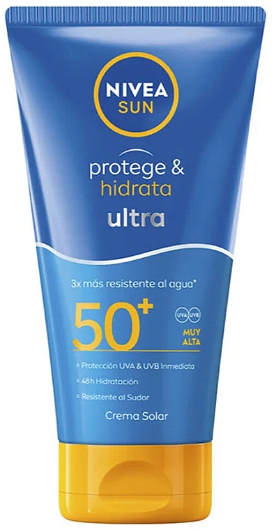 Sunscreen Face Lotion - Nivea Sun Protect & Moisturize Ultra Spf50 — photo N1