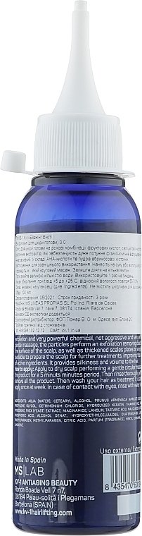 Scalp Exfoliant 0.0 - KV-1 Tricoterapy Advanced Care — photo N7