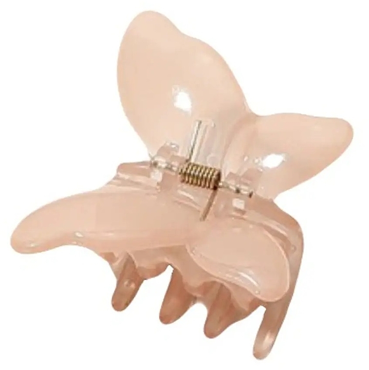 Butterfly Hair Clip, cream - Ecarla — photo N1