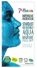 Aqua Marine Peel-Off Mask - 7th Heaven Stardust Heavenly Aqua Marine Peel-Off Coconut & Clay Mask — photo N1