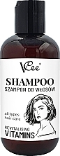 Shampoo for All Hair Types - VCee Revitalising Shampoo With Vitamin Cocktail For All Hair Types — photo N2