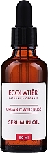 Fragrances, Perfumes, Cosmetics Face Serum - Ecolatier Organic Wild Rose Serum