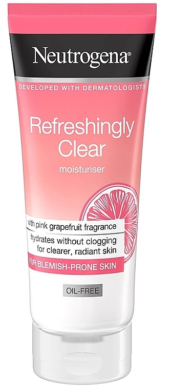 Refreshingly Clear Moisturiser with Pink Grapefruit Fragrance - Neutrogena Refreshingly Clear Pink Grapefruit Moisturiser — photo N7