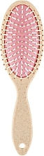 Oval Massage Brush, beige, FC-005 - Dini — photo N1