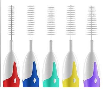 Interdental Brushes, 0.6-1.2 mm - Symbioral Interdental Brush ISO MIX — photo N5