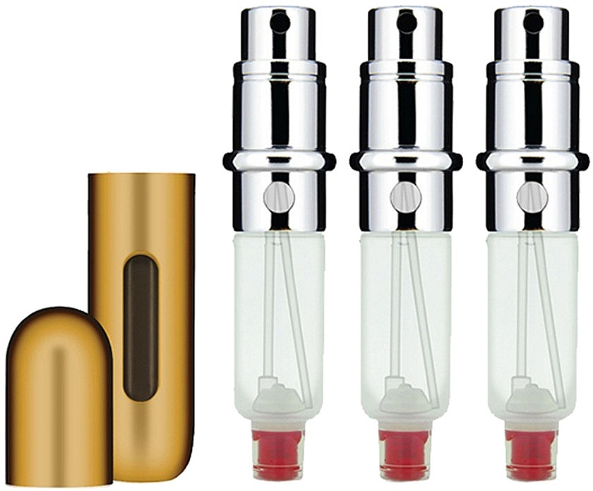 Atomizer - Travalo Classic HD Refillable Perfume Spray Set (atomiser/3x5ml + case) — photo N14
