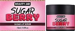 Sugar Lip Scrub 'Sugar Berry' - Beauty Jar Sugar Berry Lip Scrub — photo N2