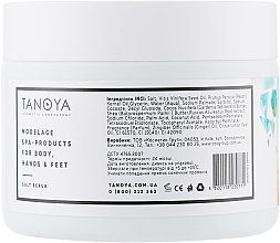 Body, Hand & Foot SPA Salt Scrub - Tanoya Modelage — photo N2