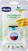 Aromatic Anti-Mosquito Clip, blue-red-blue - Chicco Perfumed Clip — photo N1