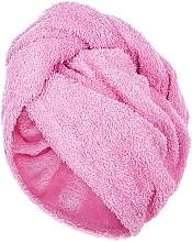 Fragrances, Perfumes, Cosmetics Hair Drying Turban, pink - MAKEUP