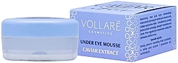 Fragrances, Perfumes, Cosmetics Rejuvenating Eye Mousse - Vollare Cosmetics Caviar Extract Under Eye Mousse