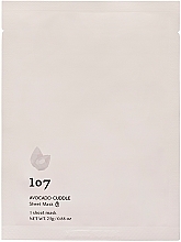 107 Beauty Avocado Cuddle Sheet Mask - 107 Beauty Avocado Cuddle Sheet Mask — photo N1