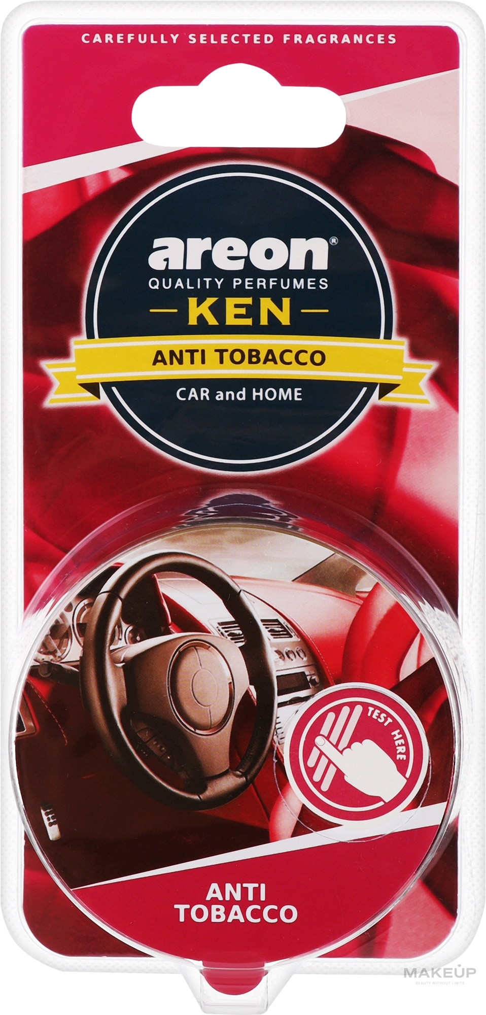 Anti-Tobacco Air Freshener - Areon Gel Ken Blister Anti Tobacco — photo 30 g