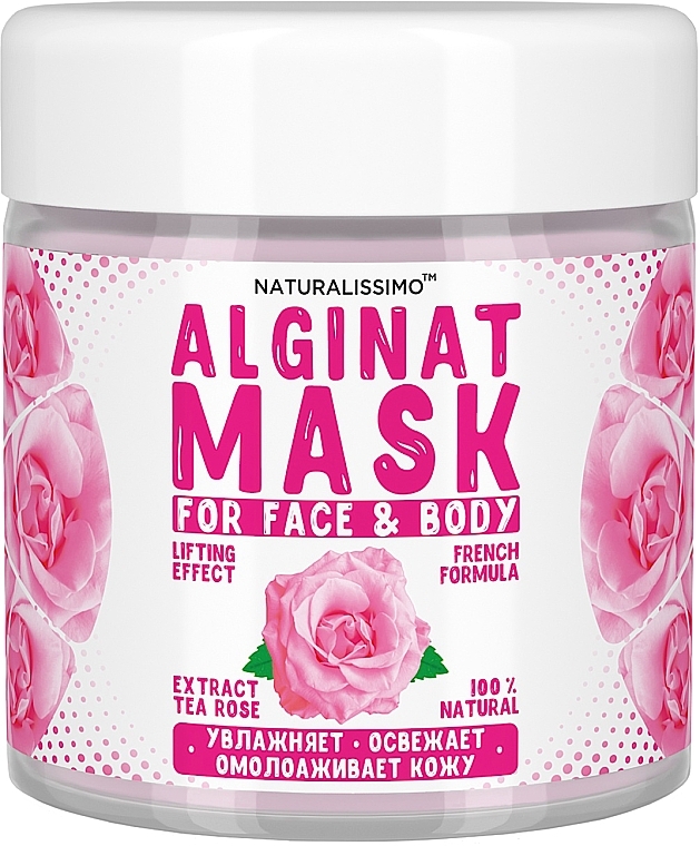 Rose Alginate Mask - Naturalissimo Tea Rose Alginat Mask — photo N2