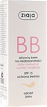 Face BB Cream - Ziaja BB-Cream Jasny — photo N8