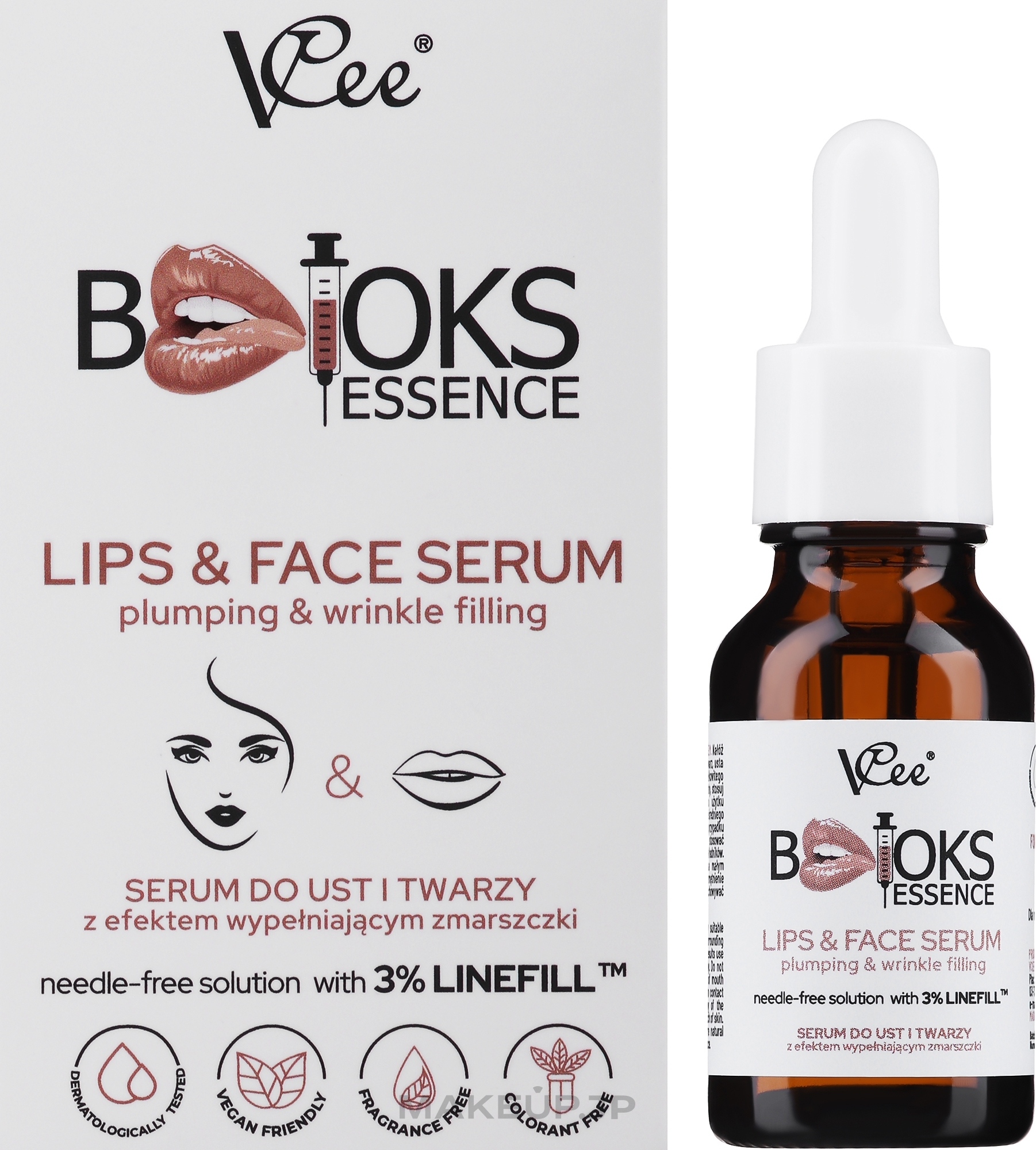 Face & Lips Wrinkle Filling Botox Essence with 3% Linefill - VCee Botoks Essence Lips & Face Plumping & Wrinkle Filling With 3% Linefill — photo 15 ml