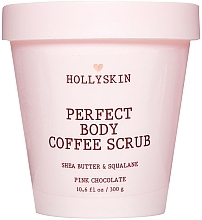 Fragrances, Perfumes, Cosmetics Perfect Body Scrub with Shea Butter & Squalane - Hollyskin Perfect Body Coffee Scrub Pink Chocolate