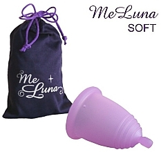 Menstrual Cup Ball, XL, pink - MeLuna Soft Menstrual Cup — photo N10