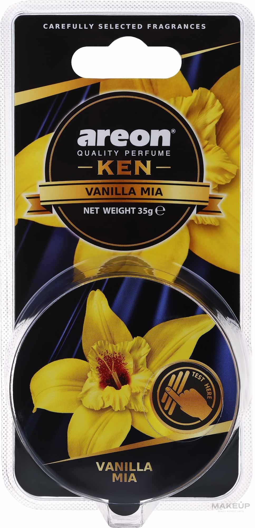 Vanilla Mia Air Freshener - Areon Gel Ken Blister Vanilla Mia — photo 35 g