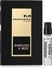 Mancera Roseaoud & Musk - Perfume (sample) — photo N1