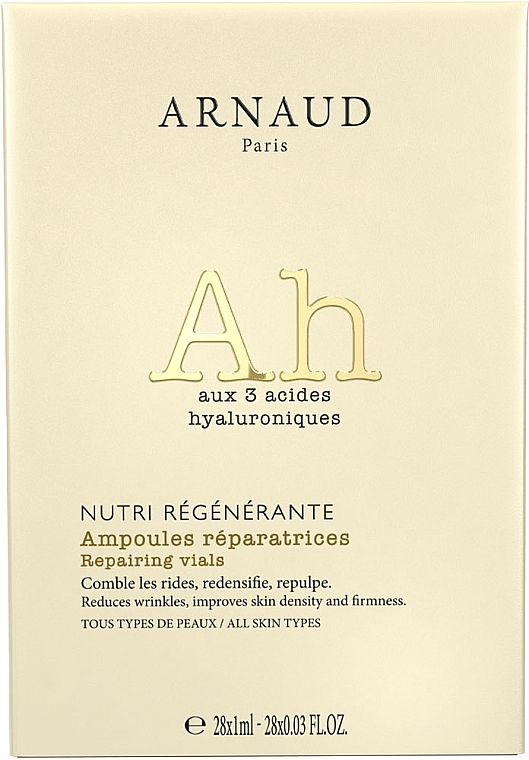 Revitalizing Face Ampoules - Arnaud Nutri Regenerante Repairing Vials — photo N5