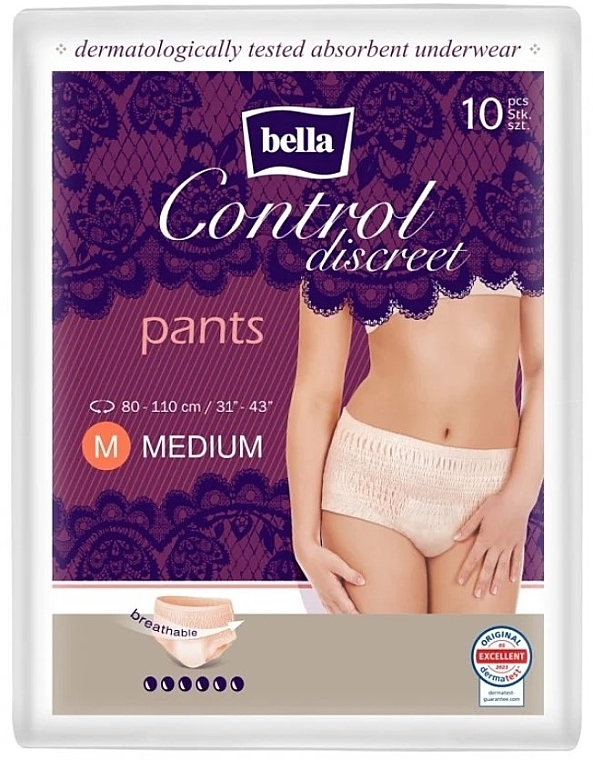 Discreet Pants - Bella Control Discreet Pants — photo N1