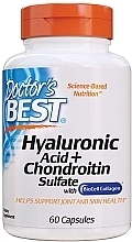 Fragrances, Perfumes, Cosmetics Hyaluronic Acid with Chondroitin Sulfate & Collagen - Doctor's Best Hyaluronic Acid with Chondroitin Sulfate Capsules