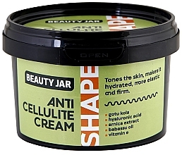 Fragrances, Perfumes, Cosmetics Anti-Cellulite Body Cream - Beauty Jar Shape Anti-Cellulite Cream
