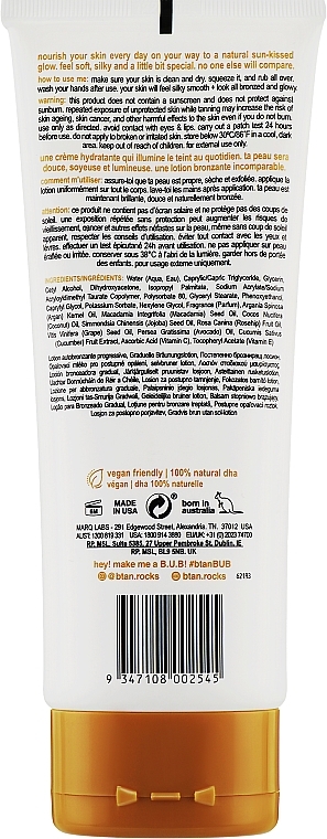 Daily Moisturizing Tan Lotion - B.tan It's Love A Daily Moisturizer That Makes Me Glow — photo N2