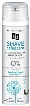 Fragrances, Perfumes, Cosmetics Moisturizing Shaving Foam - AA Shave Safe & Care