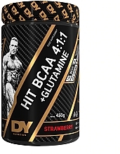 Fragrances, Perfumes, Cosmetics BCAA 4:1:1 & Glutamine with Strawberry Flavor - DY Nutrition Hit BCAA 4:1:1 + Glutamine Strawberry