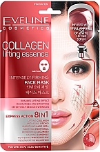 Anti-Aging Lifting Sheet Mask with Collagen 8 in 1 - Eveline Cosmetics Collagen Lifting Essence Face Mask — photo N4