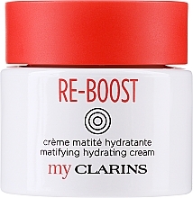 Mattifying Moisturizer for Oily Skin - Clarins My Clarins Re-Boost Matifying Hydrating Cream — photo N2