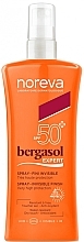 Sun Spray - Noreva Bergasol Expert Spray Invisible Finish SPF50+ — photo N1
