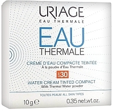Fragrances, Perfumes, Cosmetics Compact Cream Powder - Uriage Eau Thermale Water Tinted Cream Compact SPF30